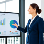 Wellness Coordinator Presentation**

A professional wellness coordinator giving a presentation on employee well-being in a modern office setting, using data visualization tools, fully clothed in business attire, appropriate content, safe for work, professional, perfect anatomy, correct proportions, natural pose, well-formed hands, proper finger count, natural body proportions.

**