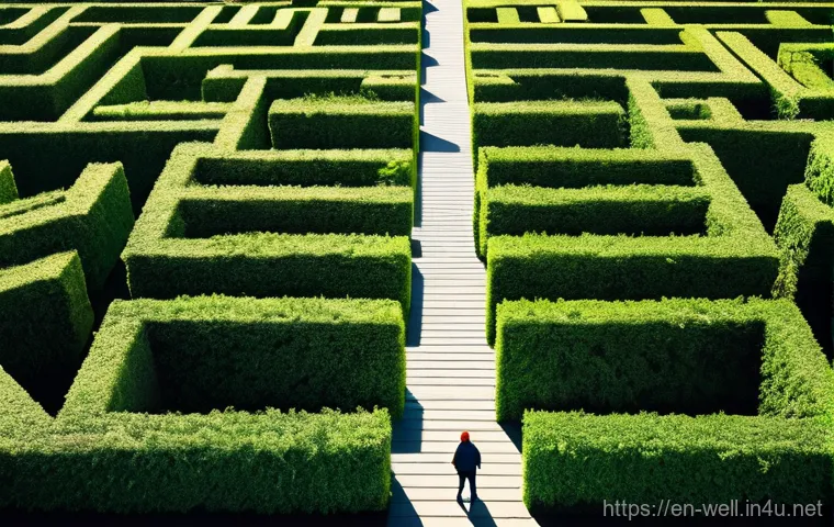 웰빙코디네이터와 건강 데이터 트렌드 - **Prompt Title: Navigating the Wellness Labyrinth**
    **Description:** A diverse young adult (25-3...